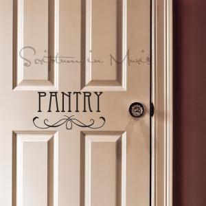 Pantry Door Kitchen Vinyl Decal