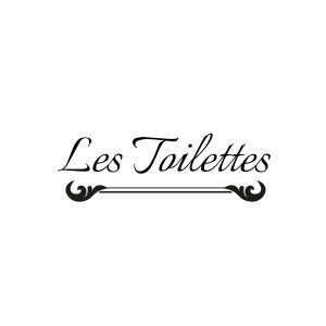 Les Toilettes Bathroom Vinyl Decal
